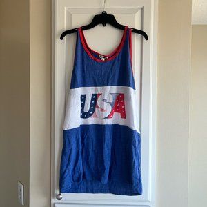 MEN'S USA TANK TOP - XL NWT Tipsy Elves